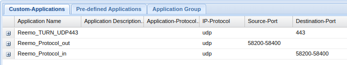 Aperçu des applications Reemo
